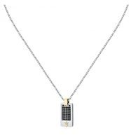 Collana Maserati Uomo ICONIC in Acciaio JM334AVD49 - JM334AVD49